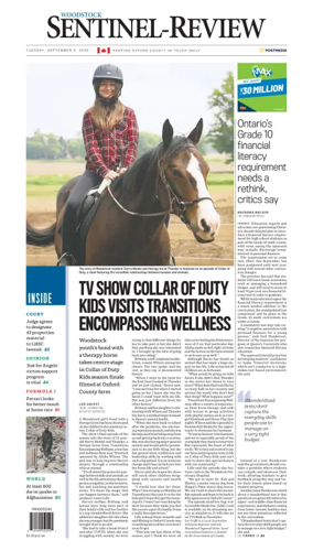 Cover of Sentinel-Review (Woodstock)