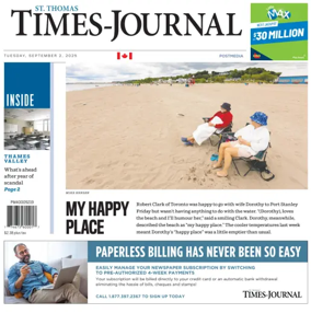 Cover of St. Thomas Times-Journal