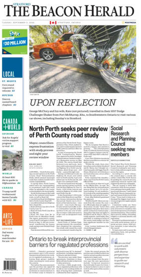 Cover of The Beacon Herald