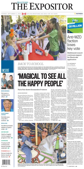 Cover of The Expositor (Brantford)