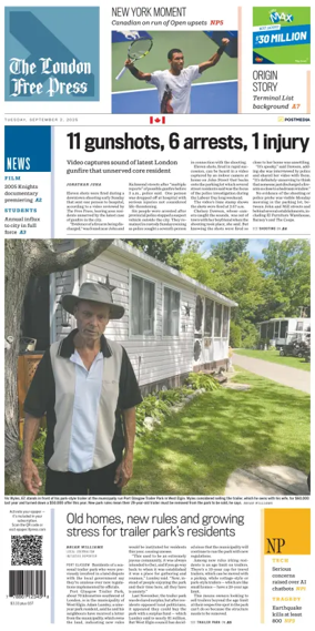 Cover of The London Free Press