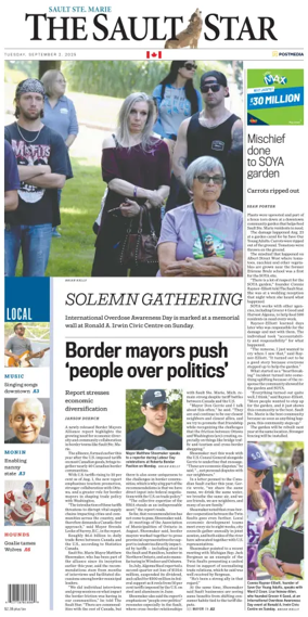 Cover of The Sault Star