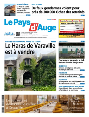 Cover of Le Pays d'Auge (Édition Littoral)