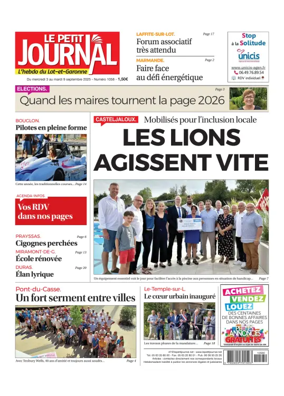 Cover of Le Petit Journal - L'hebdo du Lot-et-Garonne