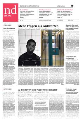 Cover of Neues Deutschland