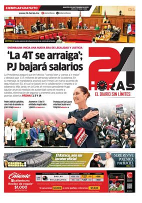 Cover of 24 Horas - El diario sin limites