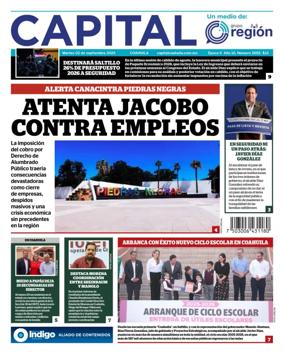 Cover of Capital Coahuila