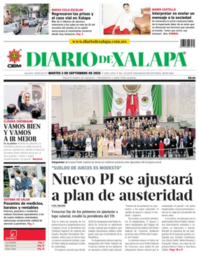 Cover of Diario de Xalapa