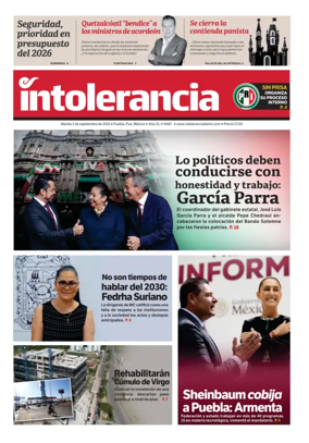 Cover of Intolerancia Diario