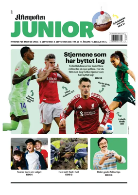 Cover of Aftenposten Junior