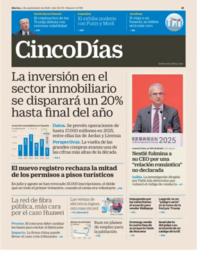 Cover of Cinco Días