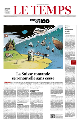 Cover of Le Temps Supplement