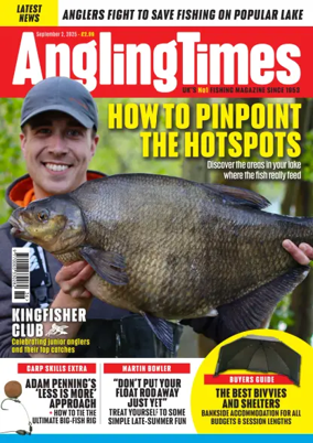Cover of Angling Times (UK)