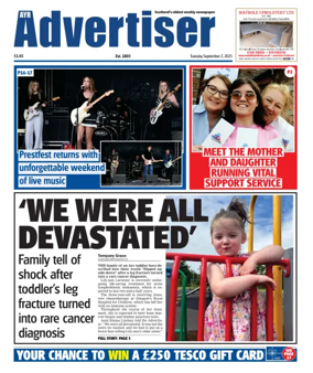 Cover of Ayr Advertiser