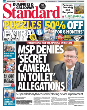 Cover of Dumfries & Galloway Standard