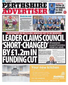 Cover of Perthshire Advertiser