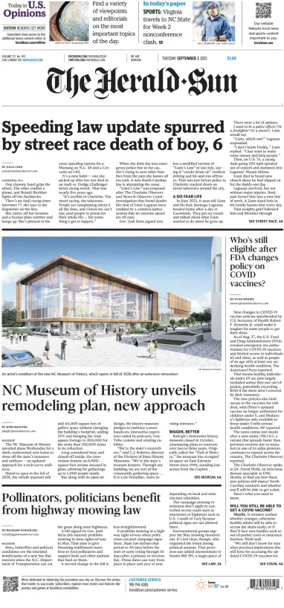 Cover of The Herald Sun