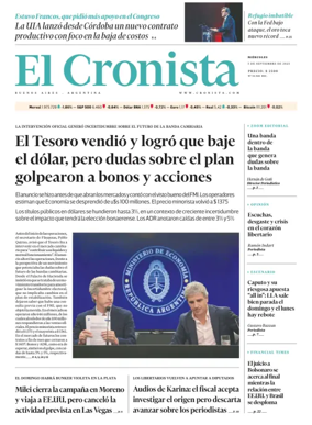 Cover of El Cronista comercial