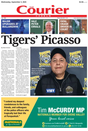 Cover of The Cobram Courier