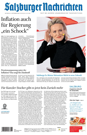 Cover of Salzburger Nachrichten