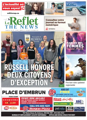 Cover of Le Reflet (The News)