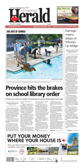 Cover of Lethbridge Herald