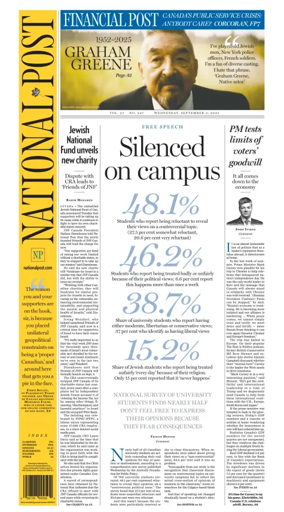 Cover of National Post - (National Edition)