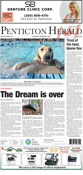 Cover of Penticton Herald