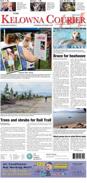 Cover of The Daily Courier