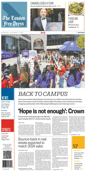 Cover of The London Free Press