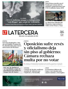 Cover of La Tercera