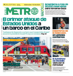 Cover of Publimetro Colombia