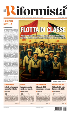 Cover of Il Riformista (Italy)