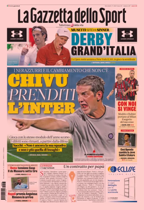 Cover of La Gazzetta dello Sport - Bologna