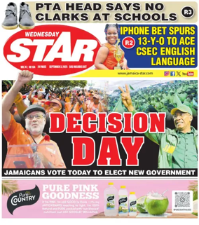 Cover of The Star (Jamaica)