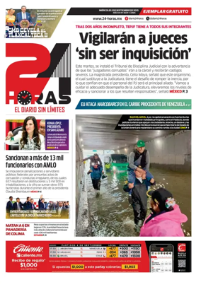 Cover of 24 Horas - El diario sin limites