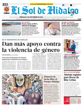 Cover of El Sol de Hidalgo