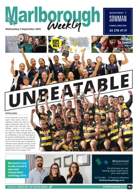 Cover of Marlborough Weekly
