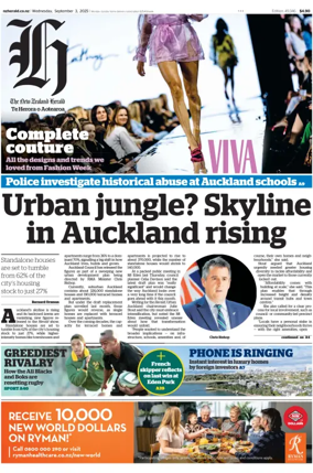 Cover of The New Zealand Herald