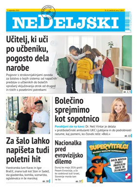 Cover of Nedeljski Dnevnik