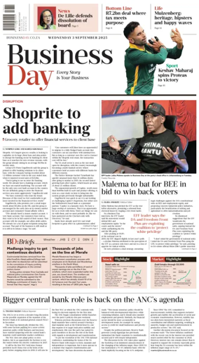 Cover of Business Day
