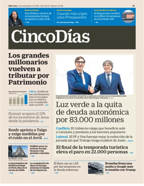 Cover of Cinco Días