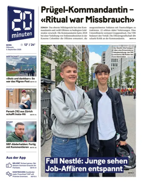 Cover of 20 Minuten - Bern