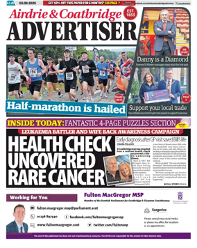 Cover of Airdrie & Coatbridge Advertiser