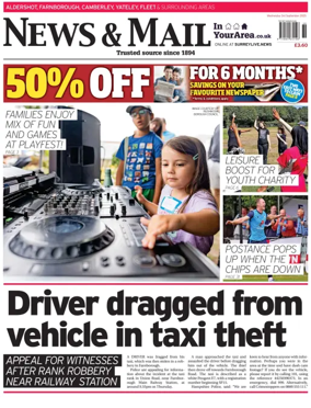 Cover of Aldershot News & Mail