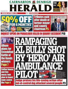 Cover of Caernarfon Herald