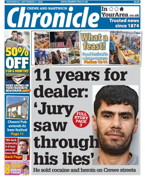 Cover of Crewe Chronicle