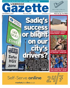 Cover of Harefield Gazette