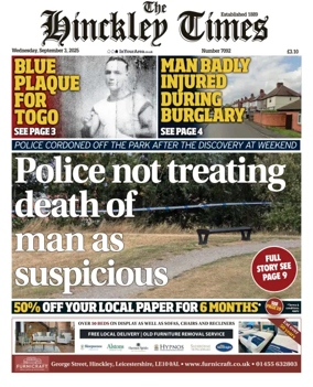 Cover of Hinckley Times