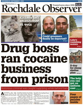 Cover of Rochdale Observer